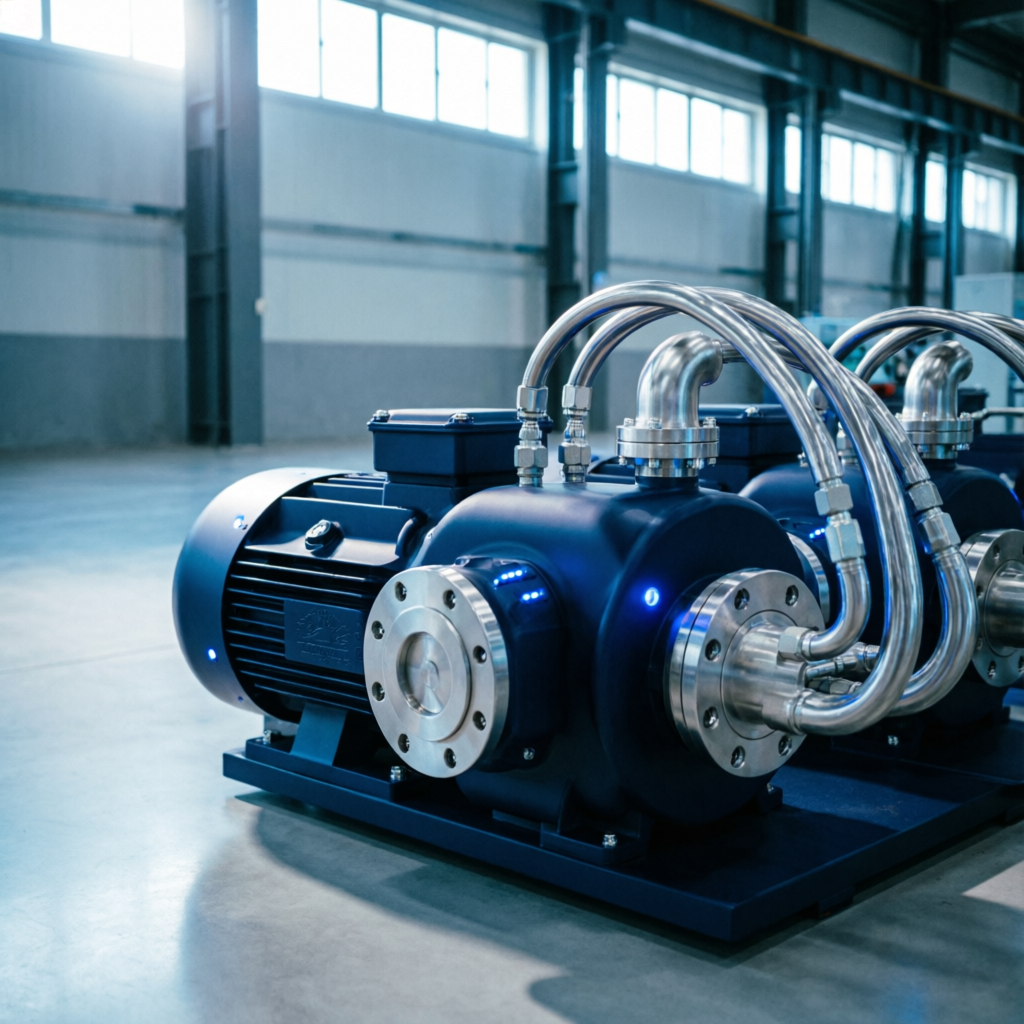 Sistema de Bombeo Hidráulico Industrial
